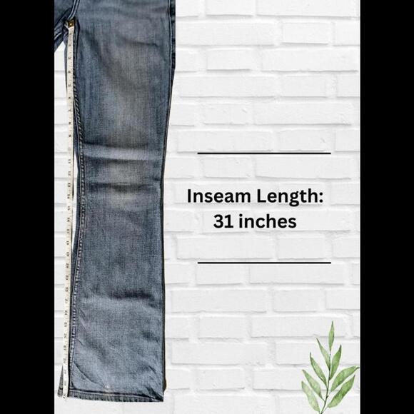 IDYLLWIND Women's Boot Cut Flared Blue Denim Size 4 - Picture 13 of 15